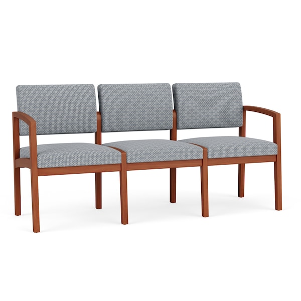 Lesro 3 Seat Tandem Seating W/ No Center Arms, 65 in W 26 in L 31.5 in H, Lenox Series LW3101 - main